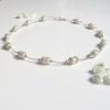 Freshwater pearl and silver necklace 