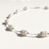 Freshwater pearl and silver necklace 