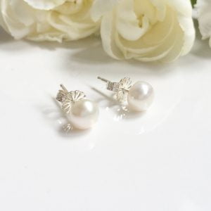 Pearl Stud Earrings | By Me Me Jewellery