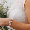 Three starnd pearl bracelet | Me Me Jewellery