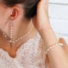 Pearl and amethyst bridal set | Me Me Jewellery