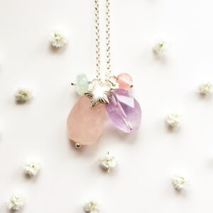 Gemstone Charm Necklace