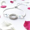 Eternity Slider Crystal Bracelet | By Me Me Jewellery