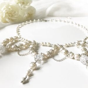 Pearl bridal necklace | By Me Me Jewellery