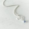 September - Sapphire and Diamond Necklace | By Me Me Jewellery