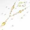 Lemon Quartz Necklace and Earrings | By Me Me Jewellery