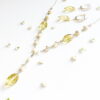 Lemon Quartz Necklace and Earrings | By Me Me Jewellery