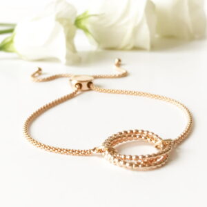 Rose Gold Eternity Bracelet | Me Me Jewellery