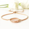 Rose Gold Bridal Bracelet | Me Me Jewellery