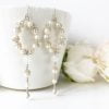 Freshwater Pearl Bridal Earrings | Me Me Jewellery