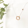 Rose Gold Eternity Necklace | Me Me Jewellery