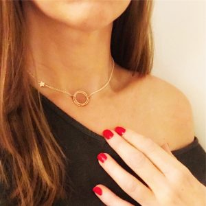 Rose Gold Star Necklace | Me Me Jewellery