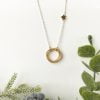 Yellow Gold Eternity Necklace | Me Me Jewellery