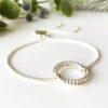 Sterling Silver Eternity Bracelet | Me Me Jewellery