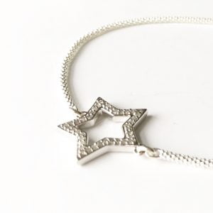 Luxury Diamond Star Bracelet | Me Me Jewellery