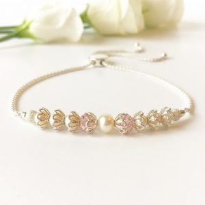 Blush Bridal Bracelet | Me Me Jewellery