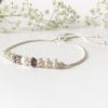 Purple crystal bracelet | Me Me Jewellery