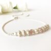 Blush and Pearl Bracelet | Me Me Jewellery