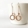 Rose Gold Infinity Earrings | Me Me Jewellery