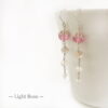 Light Rose Crystal Earrings | Me Me Jewellery