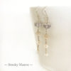 Mauve Crystal Earrings | Me Me Jewellery