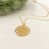 Intricate Gold Mandala Necklace | Me Me Jewellery