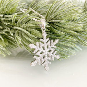 Sparkling Snowflake Necklace | Me Me Jewellery