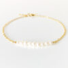 Freshwater Pearl Gold Bracelet | Me Me Jewellery