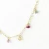 Gold and Gemstone Necklace | Me Me Jewellery
