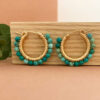 Turquoise Gemstone Earrings | Me Me Jewellery