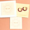 Ruby Earrings with Packaging | Me Me Jewellery