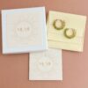 Hoop Earrings and Packaging | Me Me Jewellery