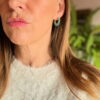 Turquoise Hoops | Me Me Jewellery